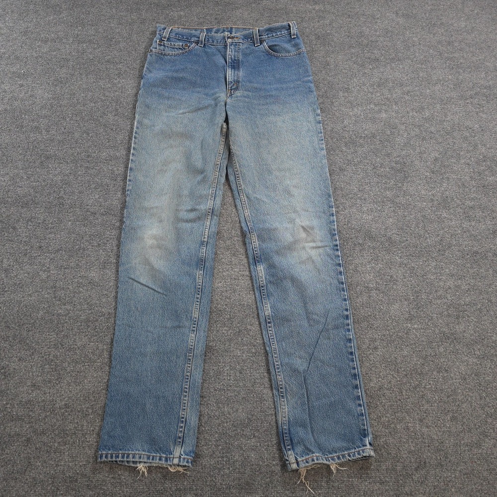 Vintage Levis Jeans Mens 36x38 Blue Denim 540 Relaxed Fit Straight Workwear 90s